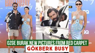 Özge Yagiz's Stunning Red Carpet Pictures: Gökberk Demirci Absent